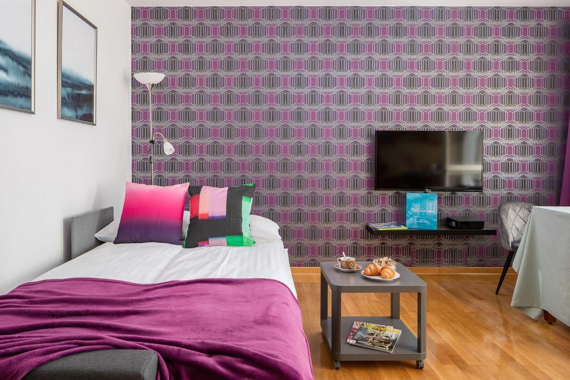 Elektoralna 12A - Colorful Apartment With Balcony By Noclegi Renters Warsaw Luaran gambar